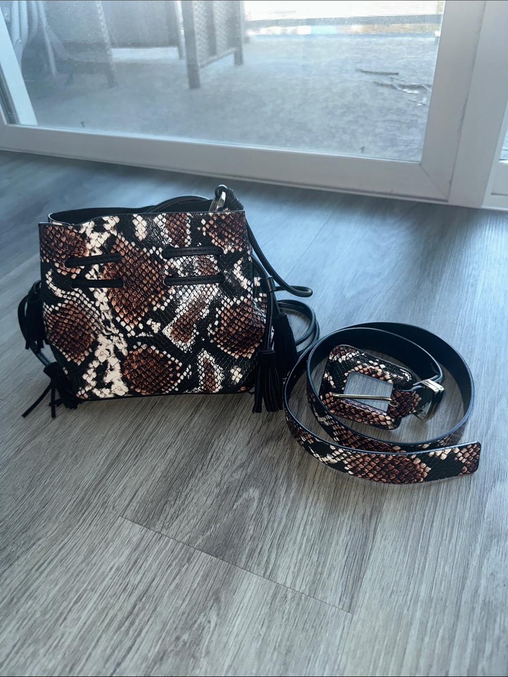 Mango Crossbody Bag and matching belt